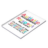 自閉的受容尊重は治療しない ノートブック (左側)