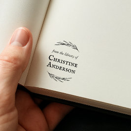 自院記のリースから自分の図書館を作れ セルフインキングスタンプ