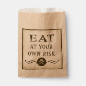 自食べ分のリスクをトリックまたはハロウィーンを扱う フェイバーバッグ (正面)