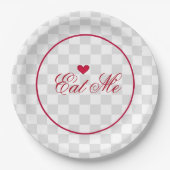 自食べ分 ペーパープレート (正面)