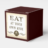 自食べ身のリスクハローウィンパーティの道具 フェイバーボックス (正面サイド)