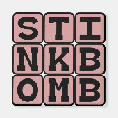 臭いいたずら マグネット (正面)