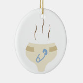 臭いおむつ セラミックオーナメント (右)