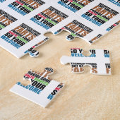 臭いのするお茶 ジグソーパズル (側面)