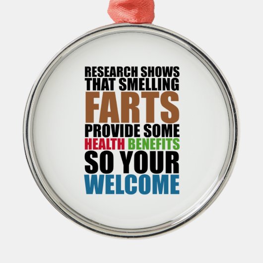 臭いのするお茶 メタルオーナメント (正面)