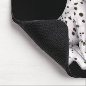 臭いのバラの子犬のバラの感動的なマウスパッド マウスパッド (コーナー)