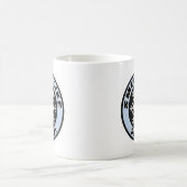 臭いは雪を好みます! コーヒーマグカップ (中央)