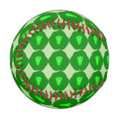 臭いクリスマスブリュッセルスプラウト野球 野球ボール (正面左)