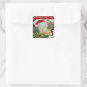 臭いクリスマス1 スクエアシール (バッグ)