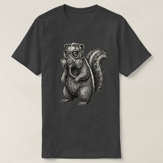 臭いスカンク Tシャツ (デザイン正面)