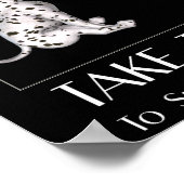 臭いバラダルマチアパピー感動的 ポスター (角)