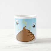 臭い山のようなウンチ コーヒーマグカップ (中央)