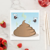 臭い山のようなウンチ スタンダードランチョンナプキン (インサイチュ)