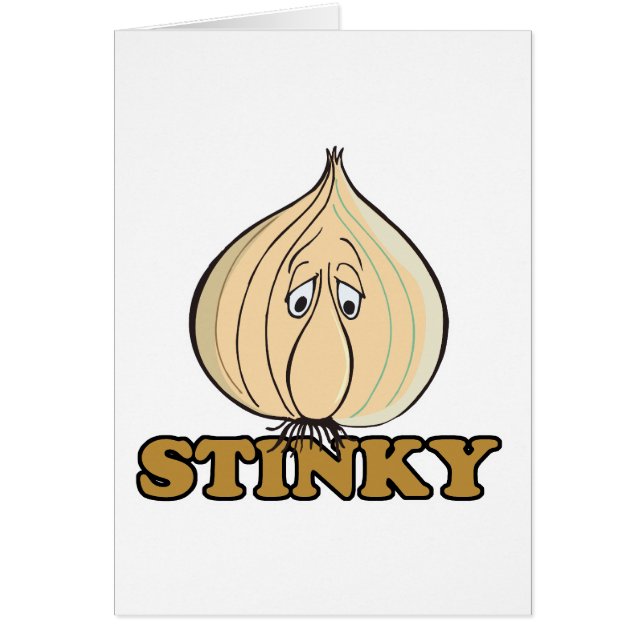 臭い悲しいニンニク顔 (正面)