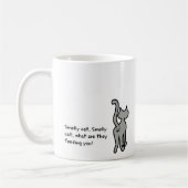 臭い猫 コーヒーマグカップ (左)