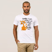 臭い猫 Tシャツ (正面フル)