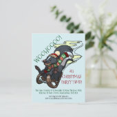 臭い臭いのクリスマスパーティー漫画の上でスカンク 招待状 (スタンド正面)