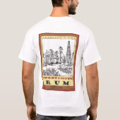 臭く無謀か甘く自然のままのなTシャツ Tシャツ (裏面)