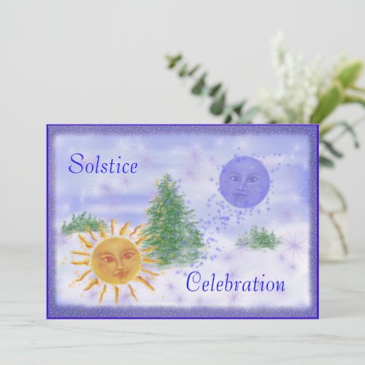 至お祝い 招待状 (スタンド正面)