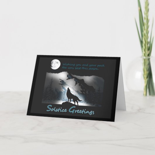 至のオオカミ カード (正面)