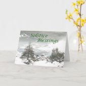 至の恵みの挨拶状 カード (黄色い花)