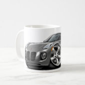 至の灰色のコンバーチブル コーヒーマグカップ (正面左)