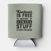 至やる気を起こさせる所に親切を振りかけること無し 缶クーラー (正面)