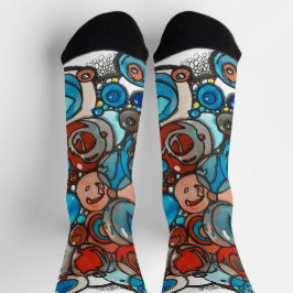 至る所で泡を吹く ソックス