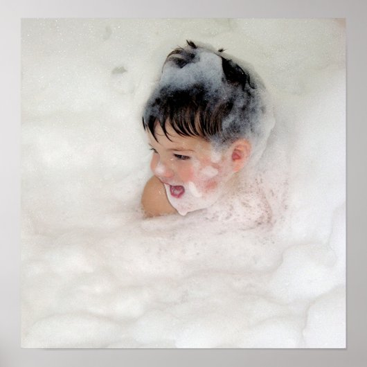 至る所で泡を吹く ポスター (正面)