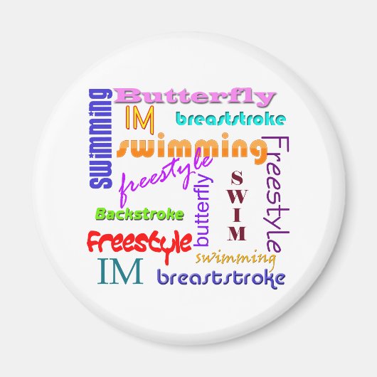 至る所で泳ぐ マグネット (正面)