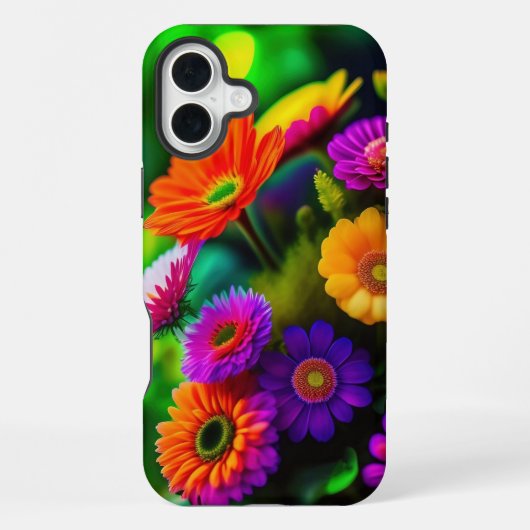 至る所に花 iPhoneケース (裏面)