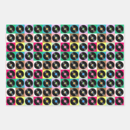 至る所に記録 ラッピングペーパーシート