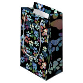 至る所に足跡 スモールペーパーバッグ (正面アングル)