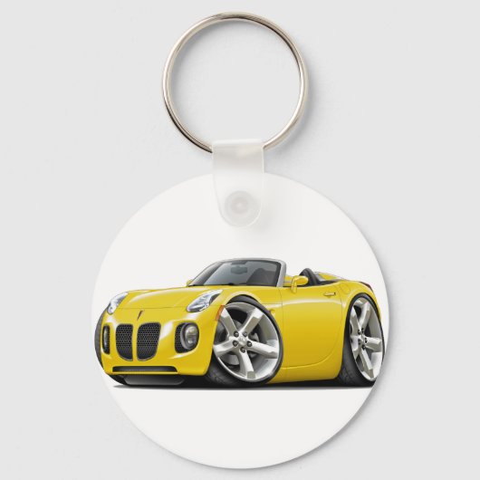 至イエローコンバーチブル キーホルダー (正面)