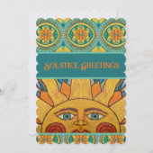 至グリーティングサンマンダラグリーティングカード サンキューカード (正面/裏面)