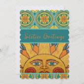 至グリーティングサンマンダラグリーティングカード サンキューカード (正面/裏面)