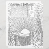 至シーンWiccaワードサーチ&カラーリングシート (正面/裏面)