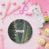 至スプルースパーソナライズされたクリスマス ペーパープレート (パーティー)