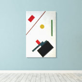 至上主義の構成, 1915 キャンバスプリント (インサイチュ (ウッドフロア))