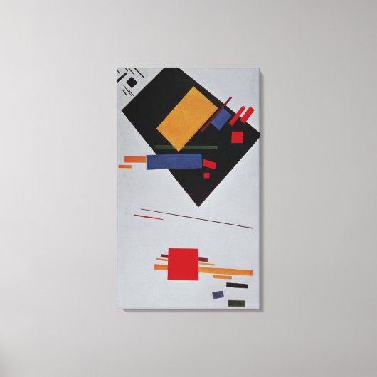 至上主義の構成， 1915 キャンバスプリント (正面)