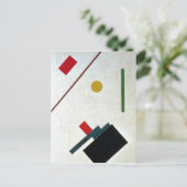 至上主義の構成， 1915 ポストカード (スタンド正面)