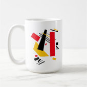 至上主義コーヒーマグ コーヒーマグカップ (左)