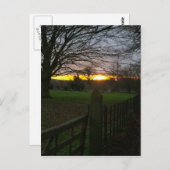 至夕日 ポストカード (正面/裏面)