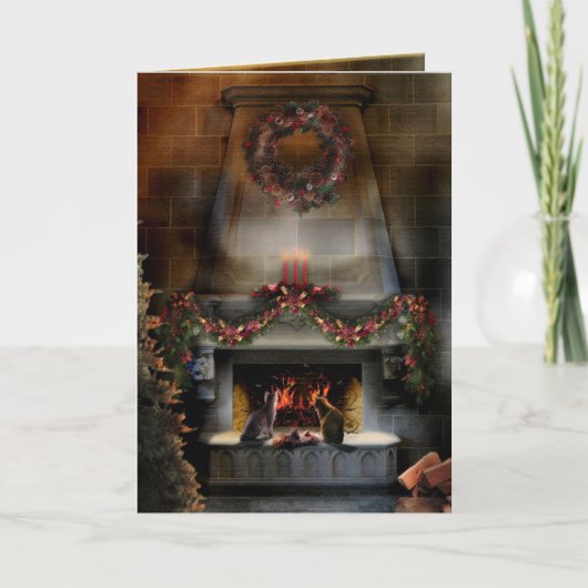 至夜猫ちゃん シーズンカード (正面)