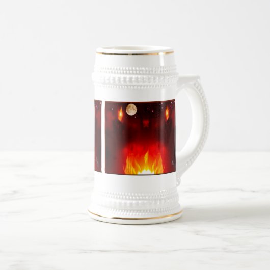 至夜 ビールジョッキ (正面右)