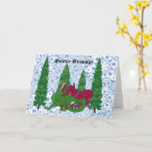 至恵みドラゴン カード (黄色い花)