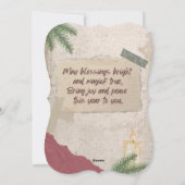 至恵みホリデーカード(フラット) シーズンカード (裏面)