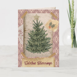 至恵みホリデーカード 案内状