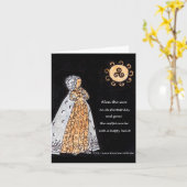 至日曜日および主権者 カード (黄色い花)