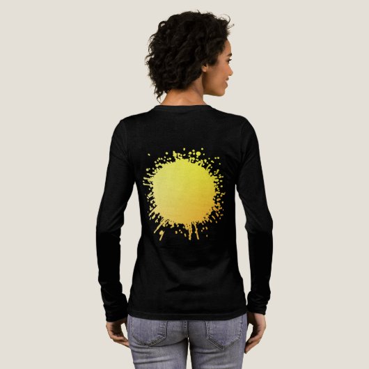 至福のささやき トライブレンドＴシャツ (背面全体)